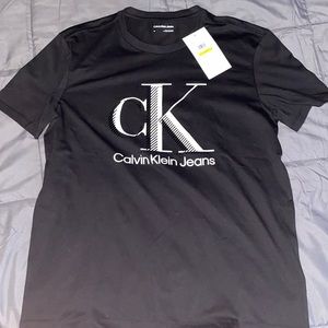 Black, Calvin Klein Tee shirt.